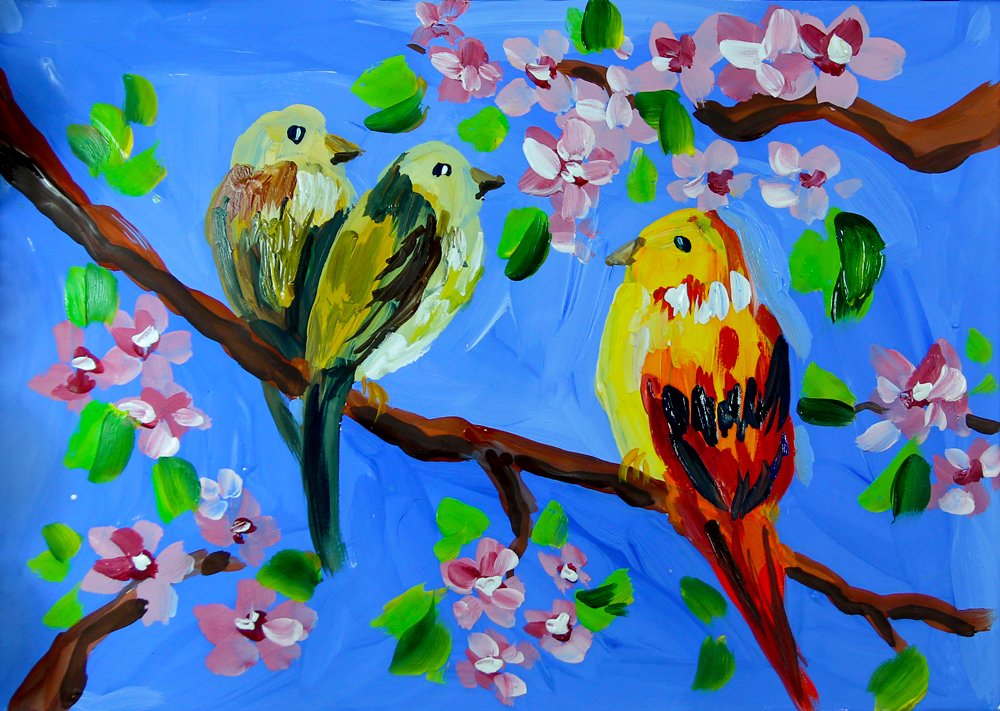Весенние Птицы Картинки Для Детей