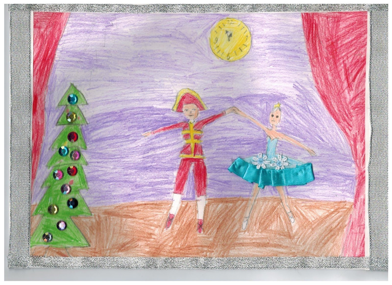 Детские рисунки к балету Щелкунчик