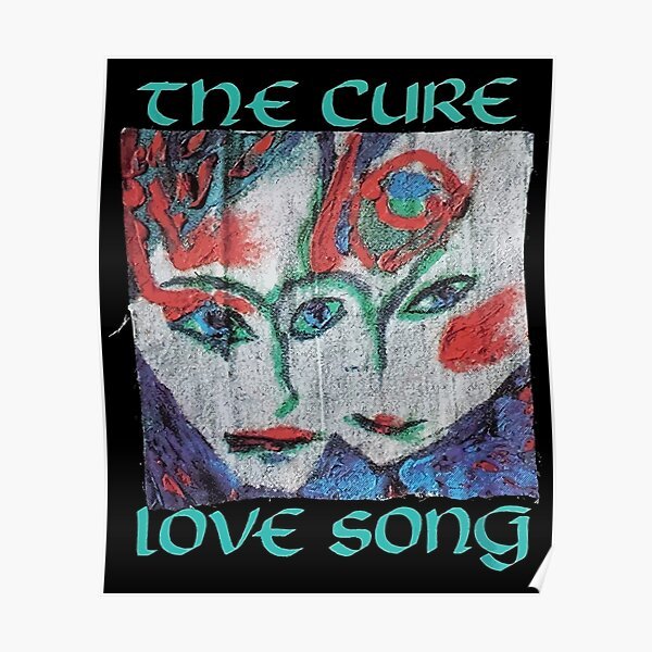 The Cure Роберт Смит плакат