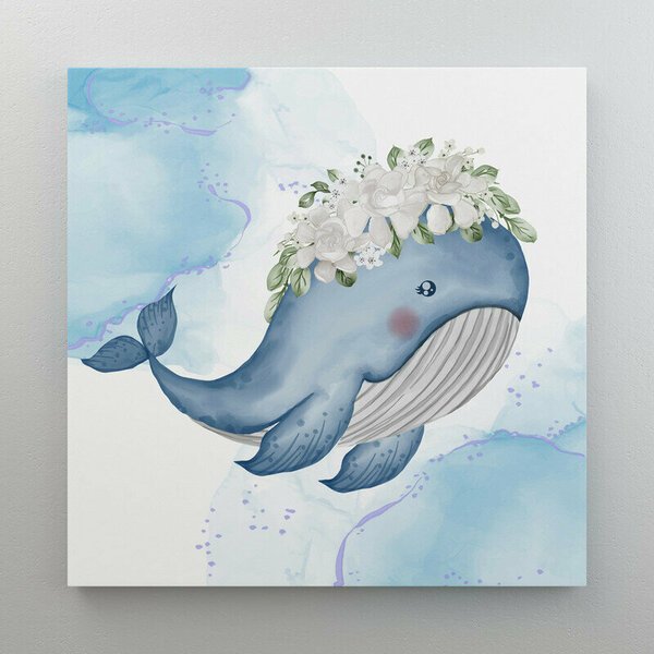 Плакат киты