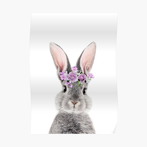 Кролик с венком