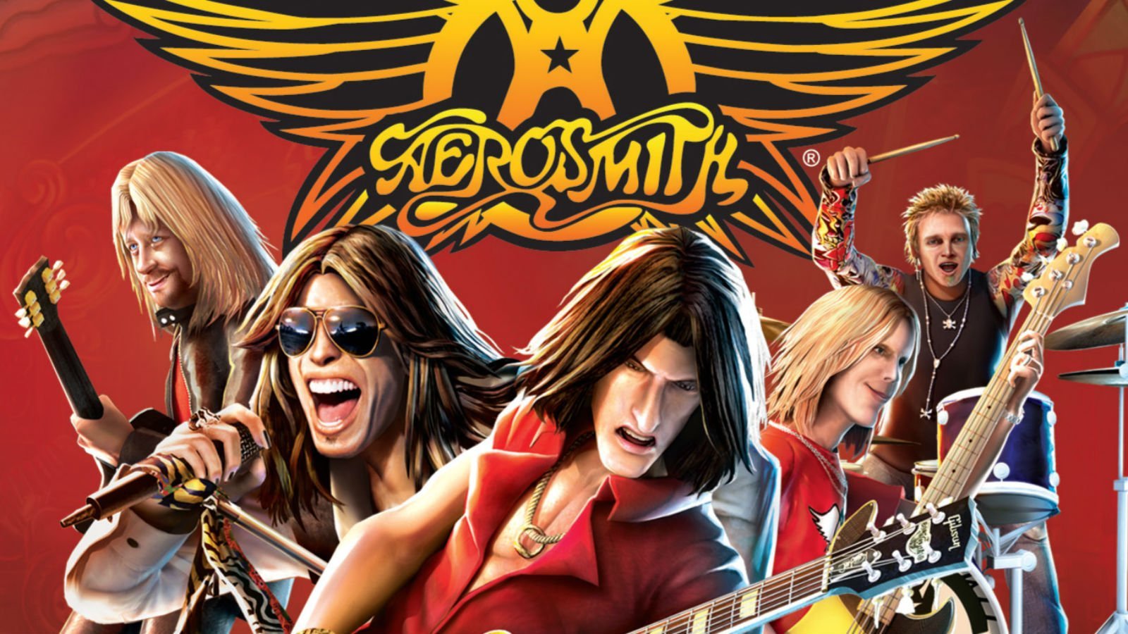 Poster group. Aerosmith. Рок-группа Aerosmith. Аэросмит Постер. Guitar Hero Aerosmith гитара.