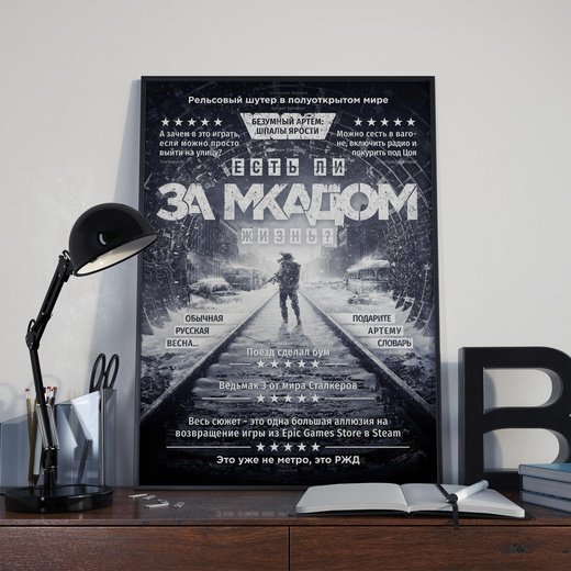 Минималистичные постеры к книгам