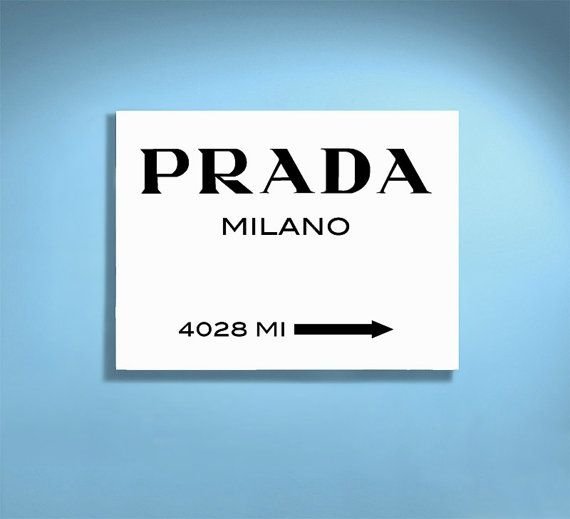 Постер Прада