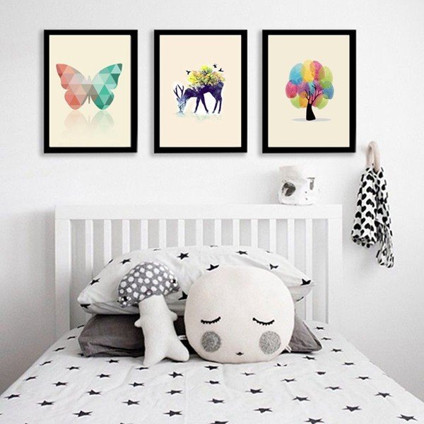 Постеры в интерьере детской