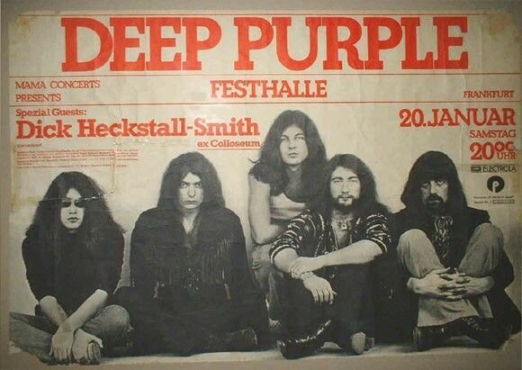 Deep Purple плакат