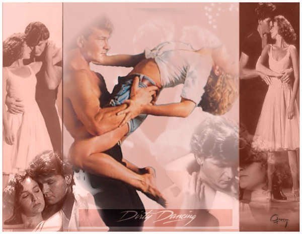 Патрик Суэйзи грязные танцы Постер 1987