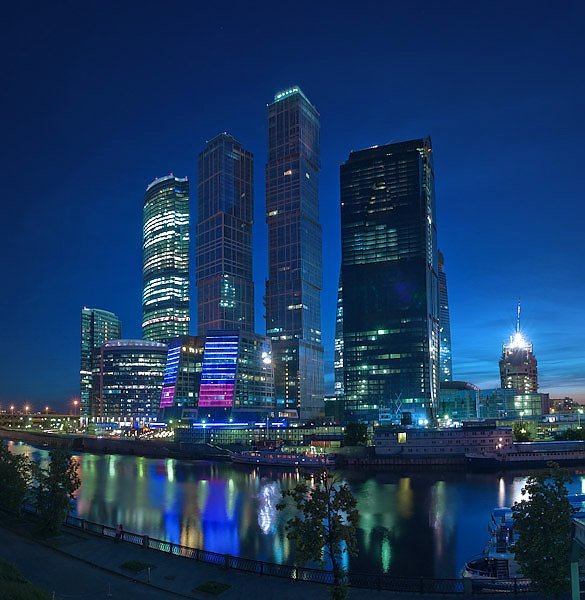 Постер Москва-Сити