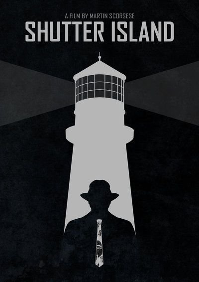 Минималистичный Постер остров проклятых