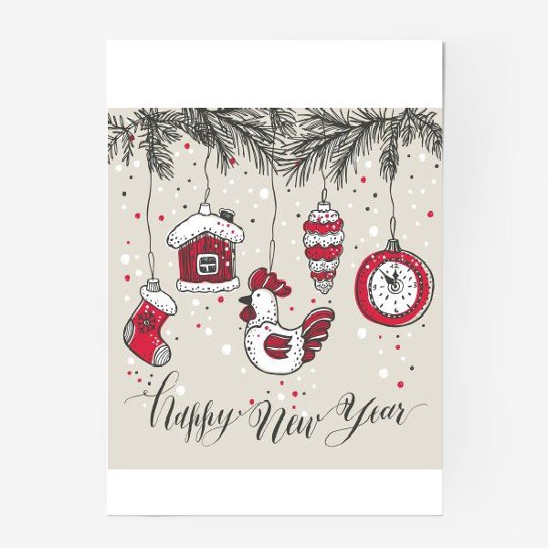 Новогодние постеры