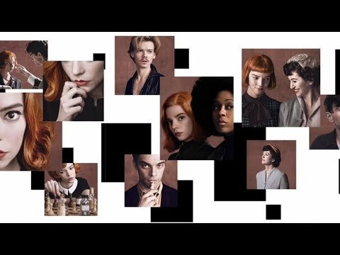 Ход королевы Нетфликс Постер