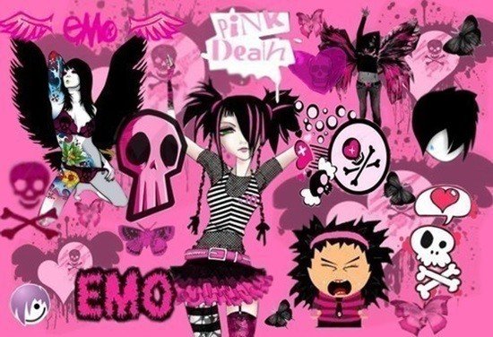 Эмо коллаж
