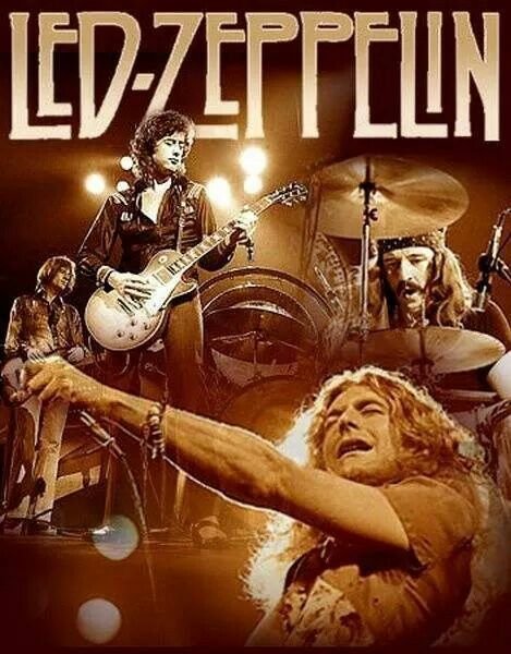 Постеры группы лед Зеппелин