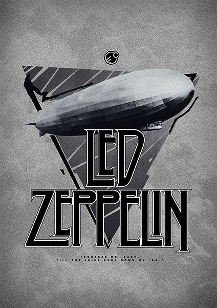 Led zeppelin постер (49 фото)