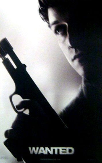 Постер фильма особо опасен - wanted (2008)