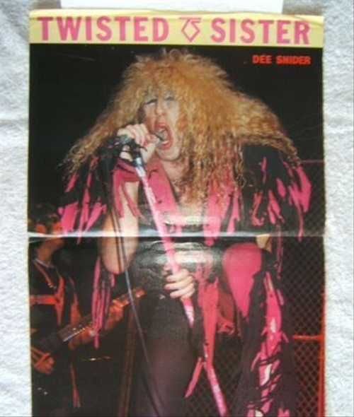 Глэм рок Твистед систер