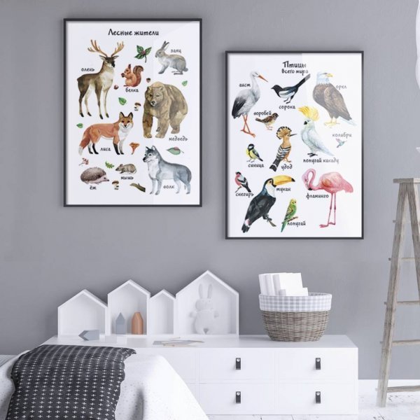 Постеры в детскую