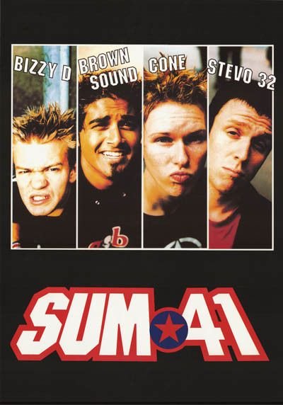 Sum 41 плакат