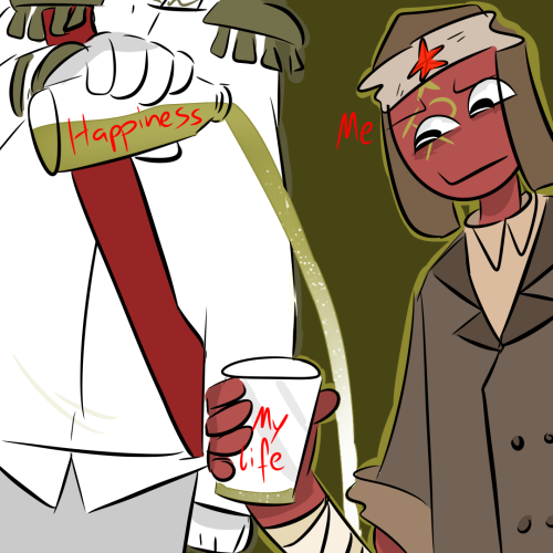 СССР И Россия Countryhumans