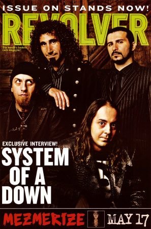 Постер группы System of a down