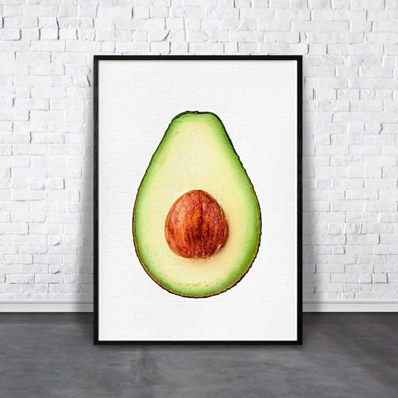 Плакаты и постеры авокадо