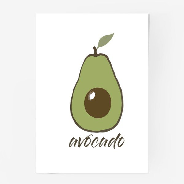 Постеры на стену с авокадо