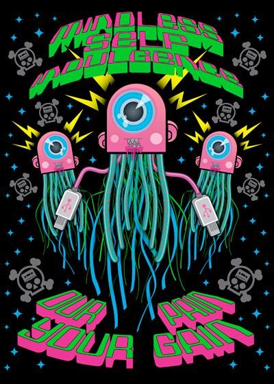 Плакат Mindless self Indulgence poster