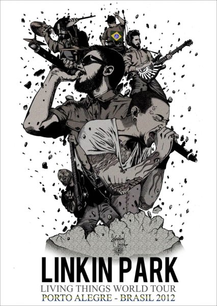 Линкин парк Постер