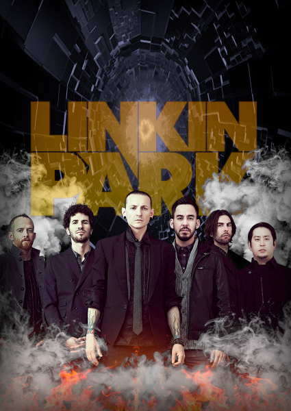 Плакат группы Linkin Park
