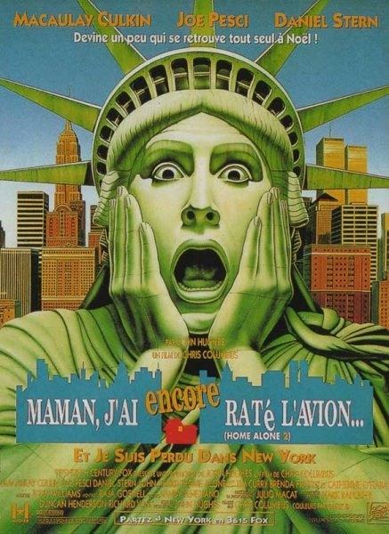 Один дома 2 Затерянный в Нью Йорке 1992 Постер