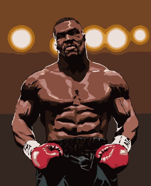 Майк Тайсон бокс плакат