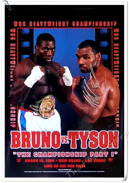 Постер бокс Мухаммед Али Тайсон