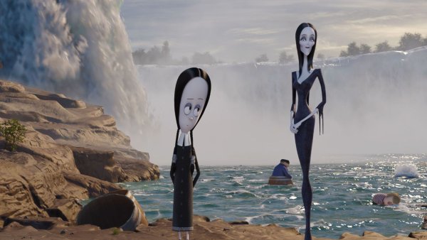 Уэнздей Аддамс тату