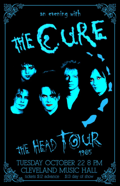 Группа the Cure лого