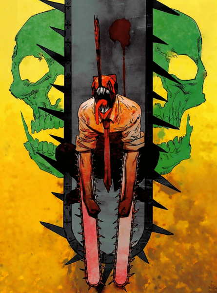 Человек-бензопила Chainsaw man Манга