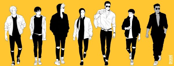 Банановая рыба Постер