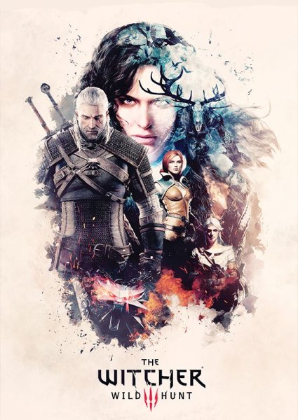 The Witcher 3 плакат