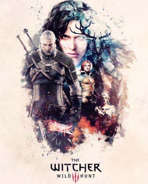 Ведьмак 3 Дикая охота Постер