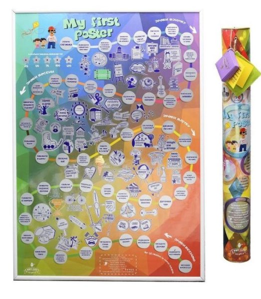 Скретч плакат для детей