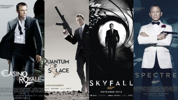 Дэниел Крейг Джеймс Бонд Постер