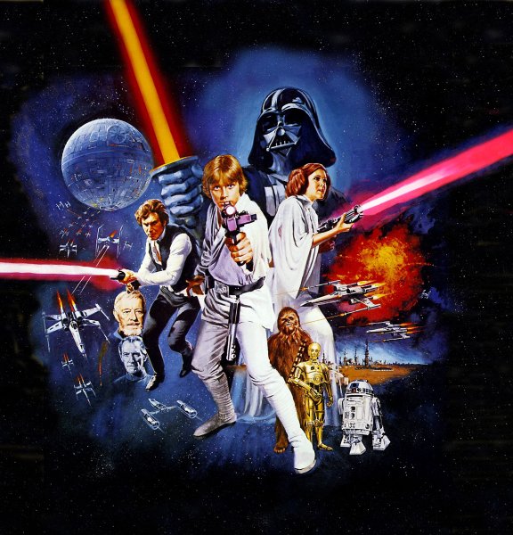 Звёздные войны 1977 Постер
