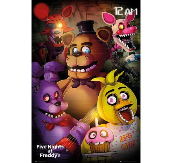 ФНАФ 1 Постер Фредди
