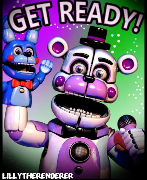 Плакат с фантайм Фредди