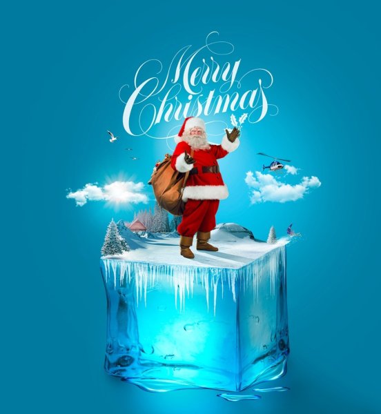 Новый год надпись