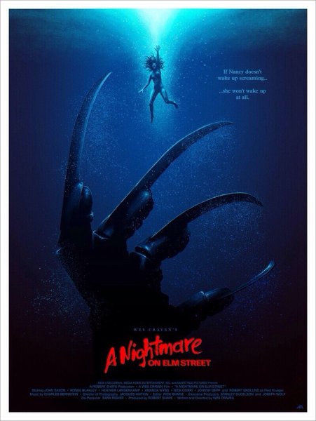 Кошмар на улице Вязов 1984 Постер