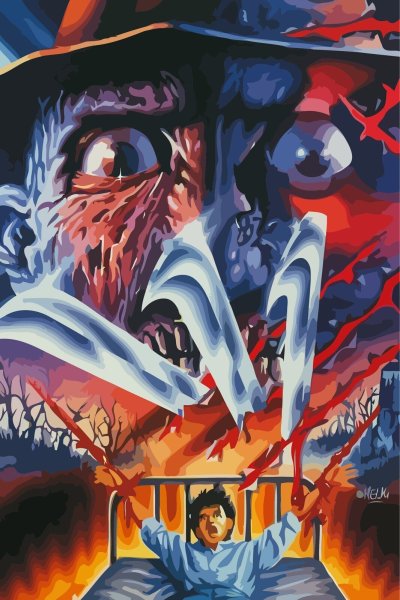 Кошмар на улице Вязов (a Nightmare on Elm Street), 1984 Постер