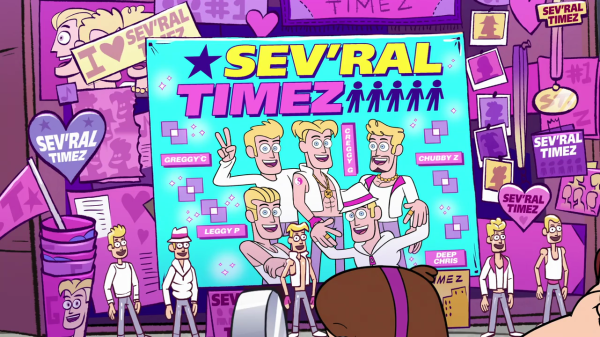 Группа пару раз из Гравити Фолз