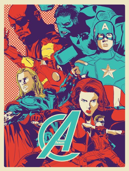 Постеры Марвел