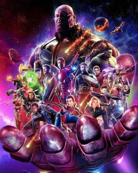 Марвел Мстители война бесконечности