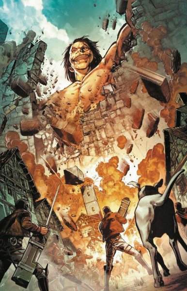 Атака титанов 4 сезон 2 часть Постер